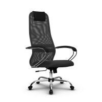 Кресло Метта SU-BK-8 темно-серое/темно-серое Ch