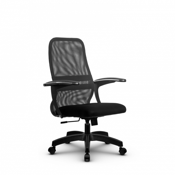 Кресло Metta SU-CM-8 темно-серое/черное Pl