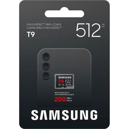 Карта памяти Samsung T9 microSDXC 512 ГБ [MB-MH512T/WW] 2026