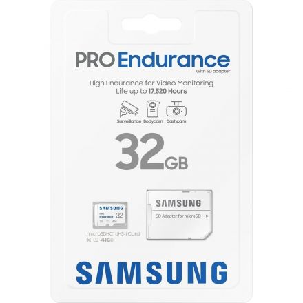Карта памяти Samsung (MB-MJ32KA/APC)micSDXC 32Gb Pro Endur.UHS-I U3 V30+ADP
