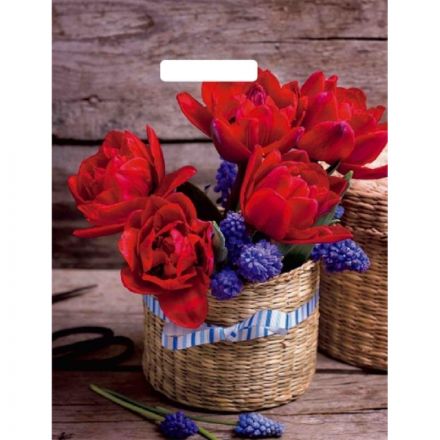 Пакет с вырубной ручкой 31х40 (60) глянец Цветы/микс 50 шт/уп Пакет с вырубной ручкой 31х40 (60) глянец Цветы/микс 50 шт/уп