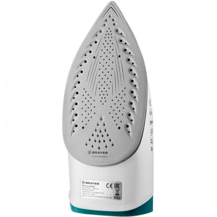 Утюг BRAYER BR4008,2400 Вт,керам,пар140 г/мин,антикапля,330 мл,верт.отпар Утюг BRAYER BR4008,2400 Вт,керам,пар140 г/мин,антикапля,330 мл,верт.отпар