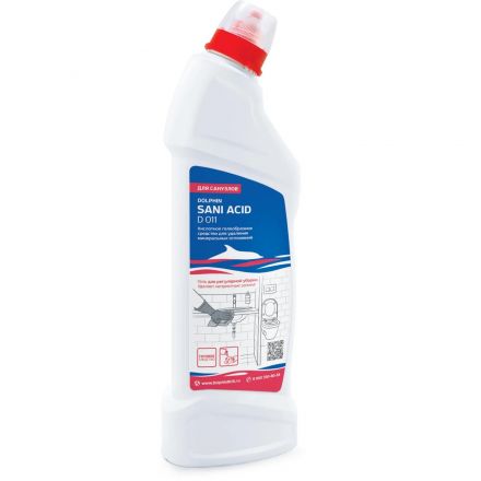 Профхим сантех кисл гель д/удален минер отлож Dolphin/Sani-Acid, 0,75л