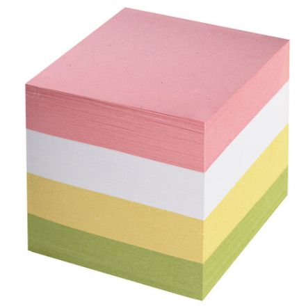 Блок для записей STAFF, проклеенный, куб 8х8 см, 800 листов, цветной, 120383 Блок для записей STAFF, проклеенный, куб 8х8 см, 800 листов, цветной, 120383