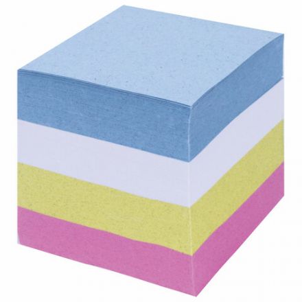 Блок для записей STAFF, проклеенный, куб 8х8 см, 800 листов, цветной, 120383 Блок для записей STAFF, проклеенный, куб 8х8 см, 800 листов, цветной, 120383