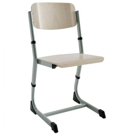 Стул ученический OM 'Оптима' рег. 5-7, фанера стандарт светло-сер уп. 2 шт Стул ученический OM 'Оптима' рег. 5-7, фанера стандарт светло-сер уп. 2 шт