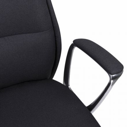 Кресло BRABIX PREMIUM "Adept EX-752", синхромеханизм, алюминий, ткань, серое, 532932