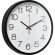 Часы настенные круг d=30см, корпус черный Классика арт.3027-121B Часы настенные круг d=30см, корпус черный Классика арт.3027-121B