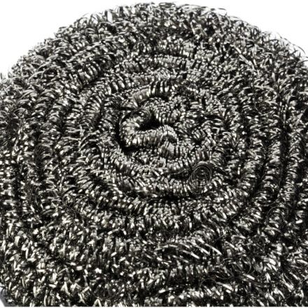 Губка для мытья посуды YORK Мега спиральная стальная Губка для мытья посуды YORK Мега спиральная стальная