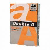 Бумага цветная DOUBLE A, А4, 80 г/м2, 500 л, интенсив, оранжевая Бумага цветная DOUBLE A, А4, 80 г/м2, 500 л, интенсив, оранжевая