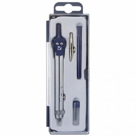 Готовальня BRAUBERG "Student Oxford", 4 предмета: циркуль 140 мм, рейсфедернная вставка + держатель, грифель, 210335 Готовальня BRAUBERG "Student Oxford", 4 предмета: циркуль 140 мм, рейсфедернная вставка + держатель, грифель, 210335