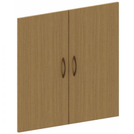 Двери низкие Канц ДК32.9 (орех, 692х697 мм, 2 штуки) Двери низкие Канц ДК32.9 (орех, 692х697 мм, 2 штуки)