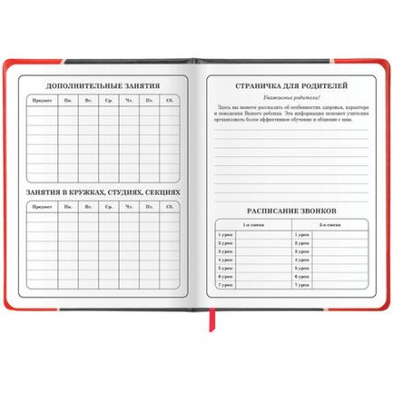 Дневник 1-4 класс 48 л., кожзам (твердая с поролоном), печать, наклейки, ЮНЛАНДИЯ, "Байк", 106945