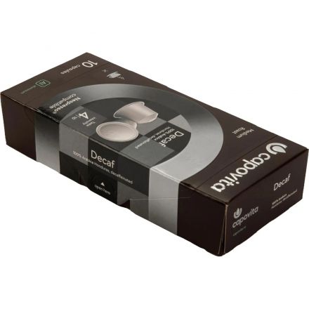 Кофе в капсулах Capovita Decaf Nespresso без кофеина, 10 шт.