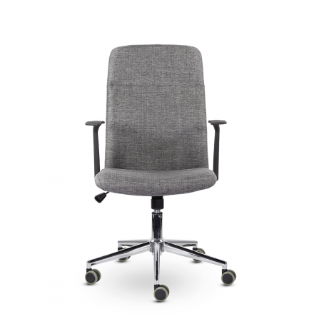 Кресло М-903 Софт хром Ср Moderno 02 (Серый)