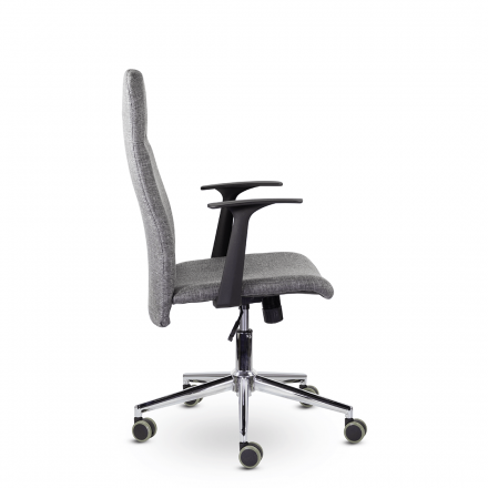 Кресло М-903 Софт хром Ср Moderno 02 (Серый)