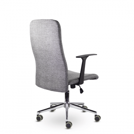 Кресло М-903 Софт хром Ср Moderno 02 (Серый)