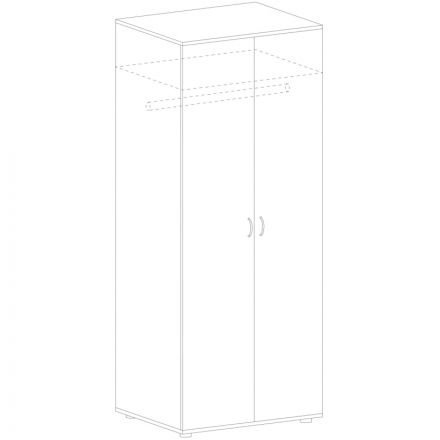 Гардероб SL Imago ГБ-2 белый (крем) Гардероб SL Imago ГБ-2 белый (крем)