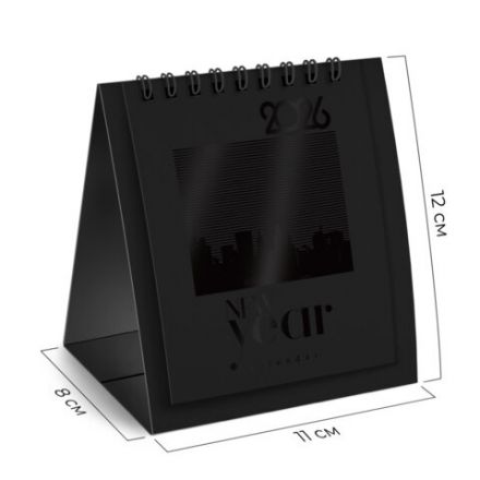 Календарь-домик настольный на гребне, 2026 г., BRAUBERG, 110х120 мм, ЧЕРНЫЙ, 117282 Календарь-домик настольный на гребне, 2026 г., BRAUBERG, 110х120 мм, ЧЕРНЫЙ, 117282