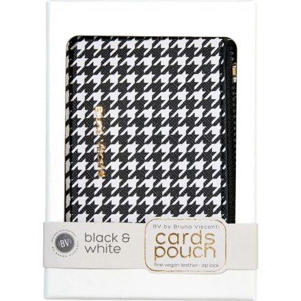 Картхолдер на молнии black&white.модный паттерн,11.5x0,7x7,5см 14-096/05 Картхолдер на молнии black&white.модный паттерн,11.5x0,7x7,5см 14-096/05