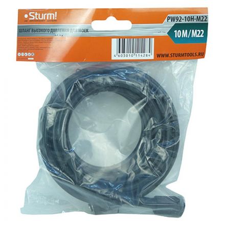 Шланг высокого давления Sturm PW92-10H-M22, 10 м Шланг высокого давления Sturm PW92-10H-M22, 10 м