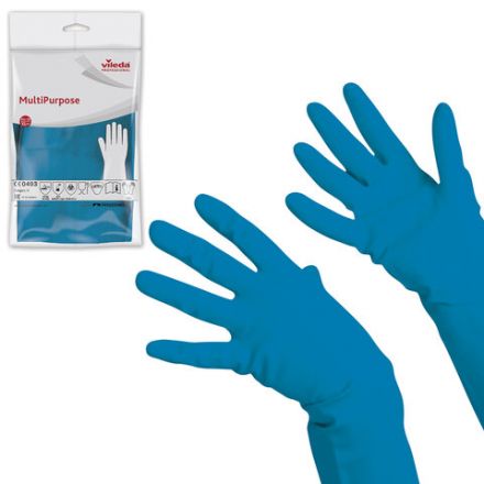 Перчатки МНОГОРАЗОВЫЕ резиновые VILEDA многоцелевые, х/б напыление, ПРОЧНЫЕ, размер 9,5-10, XL (очень большой), синие, вес 72 г, 174357 Перчатки МНОГОРАЗОВЫЕ резиновые VILEDA многоцелевые, х/б напыление, ПРОЧНЫЕ, размер 9,5-10, XL (очень большой), синие, вес 72 г, 174357