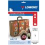 Пленка для проекторов Lomond (1708411) самокл. д/струйн. А4 80г/м2, 10л/уп