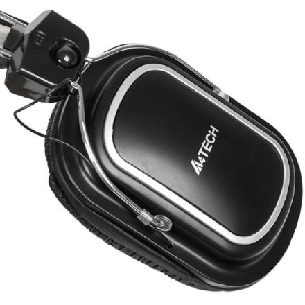 Гарнитура A4Tech HS-50 черный 2.4м мониторные