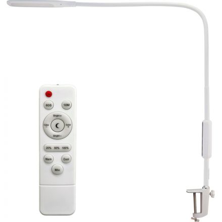 Светильник Lucia L570 Fleksa LED на струбцине белый Светильник Lucia L570 Fleksa LED на струбцине белый