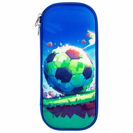 Пенал ЮНЛАНДИЯ, 1 отделение, карман, полиэстер/EVA, 22х10х5 см, "Football match", 273191 Пенал ЮНЛАНДИЯ, 1 отделение, карман, полиэстер/EVA, 22х10х5 см, "Football match", 273191