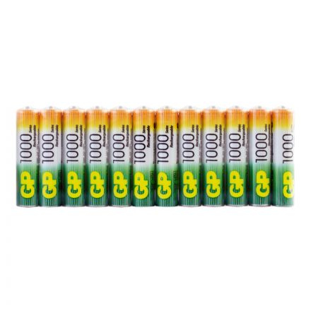 Аккумулятор GP GP100AAAHC-B12 ААА 1000mA 12 шт
