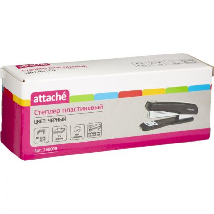 Степлер Attache 8215 до 25 листов черный
