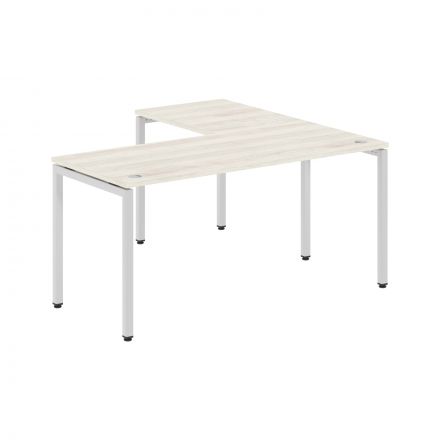 Стол угловой XSCT 1615 Сосна Эдмонт/Алюминий 1600х1500х750 XTEN-S Стол угловой XSCT 1615 Сосна Эдмонт/Алюминий 1600х1500х750 XTEN-S