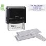 Штамп самонаборный NEW Printer С30-Set 5 стр.18х47мм 2 кассы корпус черный