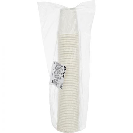 Стакан одноразовый Формация бумажный белый 100 мл 60 штук в упаковке