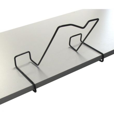 Подставка для книг ГЛОБУС металлическая (черная)