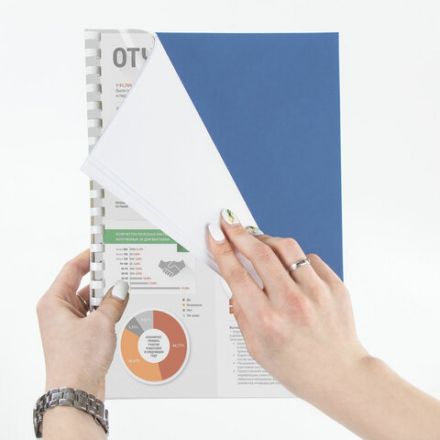 Обложки картонные для переплета, А4, КОМПЛЕКТ 100 шт., тиснение под кожу, 230 г/м2, синие, ОФИСМАГ, 530833 Обложки картонные для переплета, А4, КОМПЛЕКТ 100 шт., тиснение под кожу, 230 г/м2, синие, ОФИСМАГ, 530833