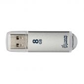 Флеш-память SmartBuy V-Cut 8 Gb USB 2.0 серебристая