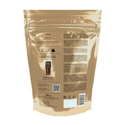Кофе Jardin Gold растворимый,сублимированный, м/у, 240г