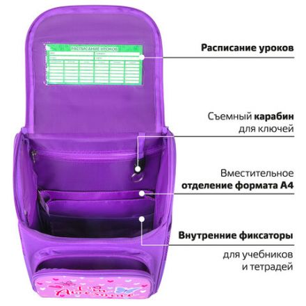 Ранец ПИФАГОР BASIC, 1 отделение, 3 кармана, эргономичная спинка, "Awesome", 35х28х18 см, 271370 Ранец ПИФАГОР BASIC, 1 отделение, 3 кармана, эргономичная спинка, "Awesome", 35х28х18 см, 271370
