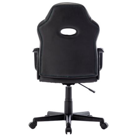 Кресло компьютерное BRABIX "Stripe GM-202", экокожа, черное/голубое, 532509 Кресло компьютерное BRABIX "Stripe GM-202", экокожа, черное/голубое, 532509