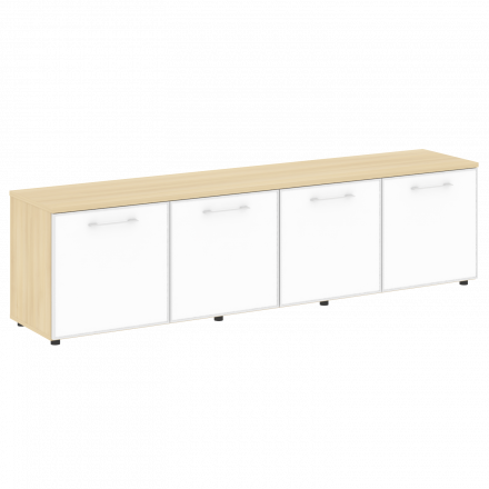 Yalta Тумба модульная LT.TS-4.6 white Акация/Стекло white 2188*450*580