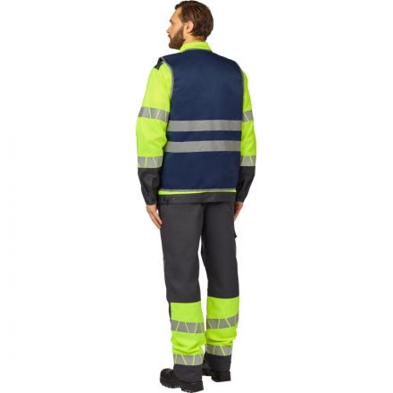 Жилет синий с СОП (р.3XL/60-62) Жилет синий с СОП (р.3XL/60-62)