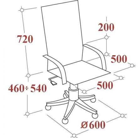 Кресло BN_Sp_EChair-589 TPU сетка/кожзам черный, хром Кресло BN_Sp_EChair-589 TPU сетка/кожзам черный, хром