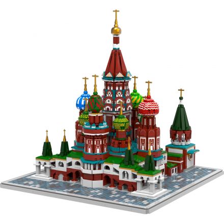 Конструктор Архитектура России Храм Василия Блаженного, 4646дет звук свет Конструктор Архитектура России Храм Василия Блаженного, 4646дет звук свет