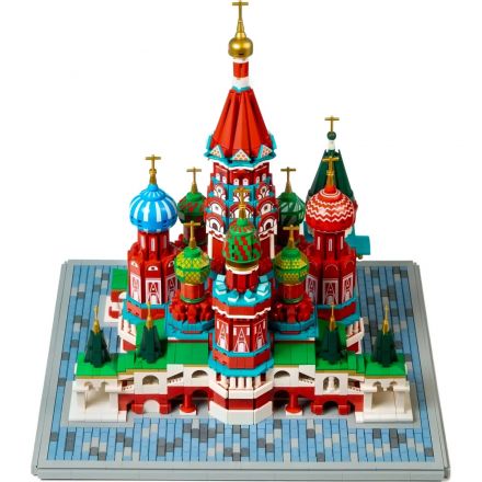 Конструктор Архитектура России Храм Василия Блаженного, 4646дет звук свет Конструктор Архитектура России Храм Василия Блаженного, 4646дет звук свет
