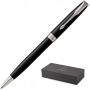 Ручка шариковая Parker SONNET MATT BLACK CT черный 0,8 мм, диаметр шарика 1,0 мм, 1931524 Ручка шариковая Parker SONNET MATT BLACK CT черный 0,8 мм, диаметр шарика 1,0 мм, 1931524