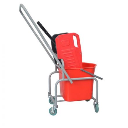 Тележка уборочная с отжимом мет.каркас без верхнего лотка 1x25л 21EF/1 Тележка уборочная с отжимом мет.каркас без верхнего лотка 1x25л 21EF/1
