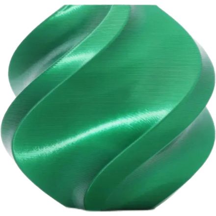 Пластик катушка Bambu lab PLA Silk+1.75 мм 1кг,конф-зелен(Candy Green)13506