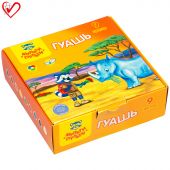 Гуашь Мульти-Пульти "Енот в Африке", 09 цветов, 20мл, картон Гуашь Мульти-Пульти "Енот в Африке", 09 цветов, 20мл, картон